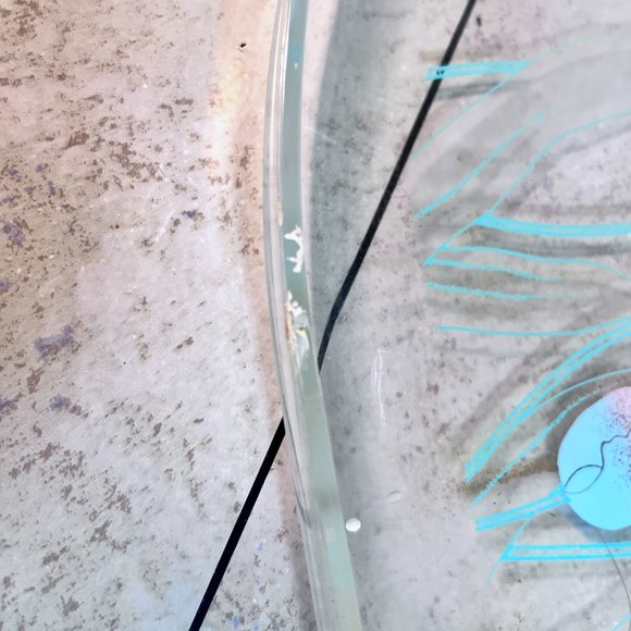 Set of Culver Tulip Acrylic Serving Tray Pitcher Tumblers - Picture 10 of 10